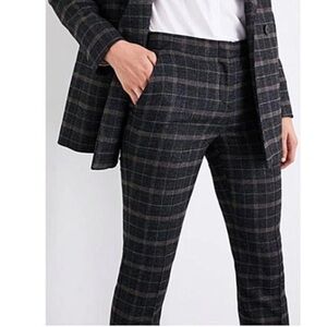 Maje Pasili Wool Blend Pants in Jacquard Size 34/XS